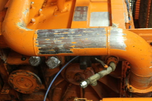 Efficient removal of old paint and corrosion